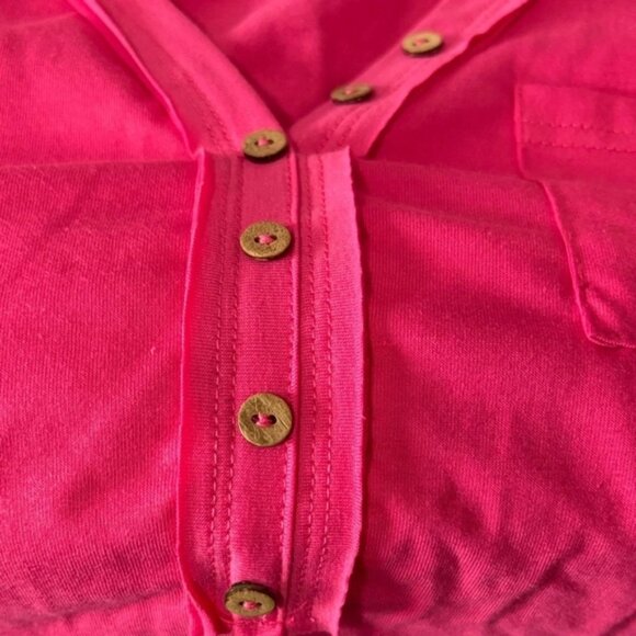 SHEIN Fuchsia Buttoned Tank Top LL99 - Picture 5 of 6